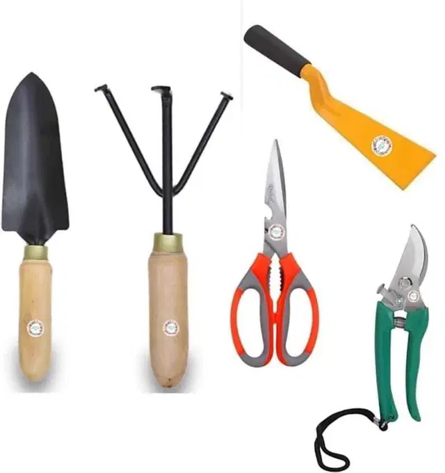 Gardening Tools Set, Multicolor, Set of 5