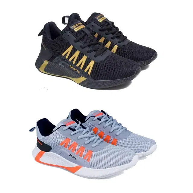 Combo of Casual Shoes for Boys, Pack of 2 (Multicolor, 6.5-7 Years)