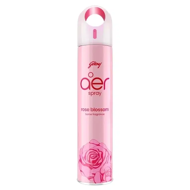 Godrej Aer Spray Room Freshener - Petal Crush Pink (180 ml)