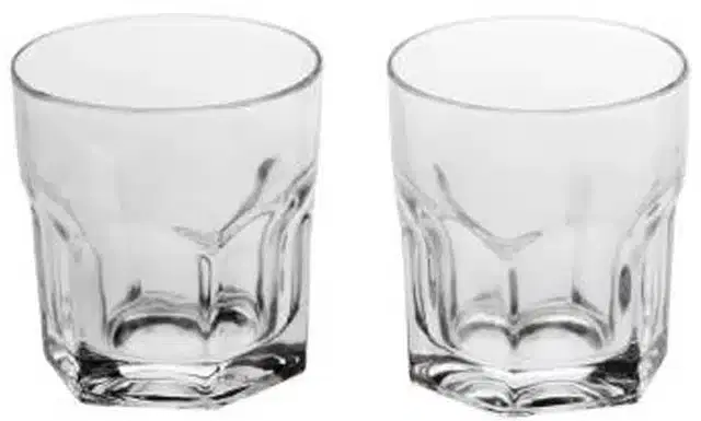 Fancy Water & Wine Glass, 250 ml, Pack of 2
