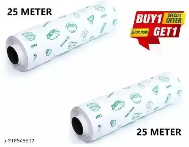 Paper Foil Wrap, Multicolor, Pack of 2