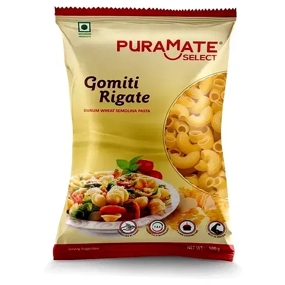 Puramate Pasta Gomiti Rigate 500 g