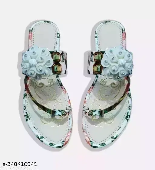 Shipee Women Flat, White (5)