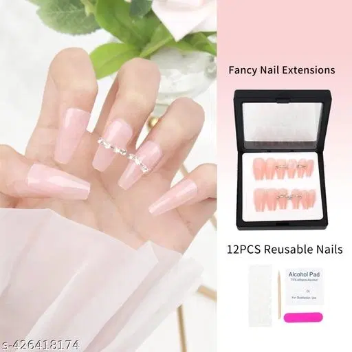 Fake Nails Nail Extension Kit, Multicolor, Set of 1