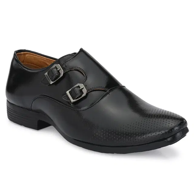 Formal Shoes for Men (Black, 6)
