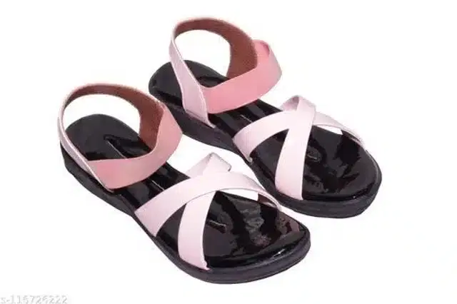 LifeO Floaters for Women (Pink & Black, 4)