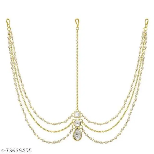 Alloy Maangtika for Women (Multicolor)