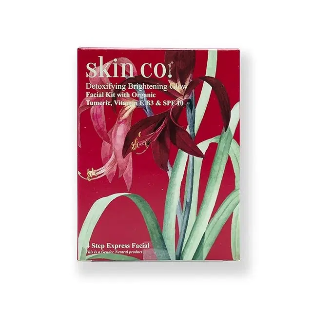 Skin Co. Detoxifying Brightning Glow Facial Kit, 40 g