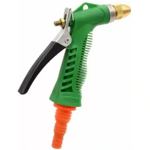 Brass Knob Water Spray Gun, Green