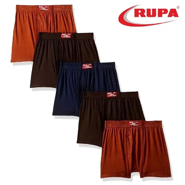 Rupa Jon NTY Jr. Drawers for Kids Pack of 5, Multicolor (65 cm)