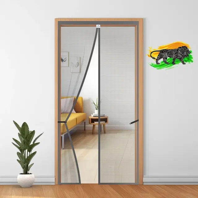 Mosquito Net for Door, Mosquito Curtain for Door (Pack of 1)
