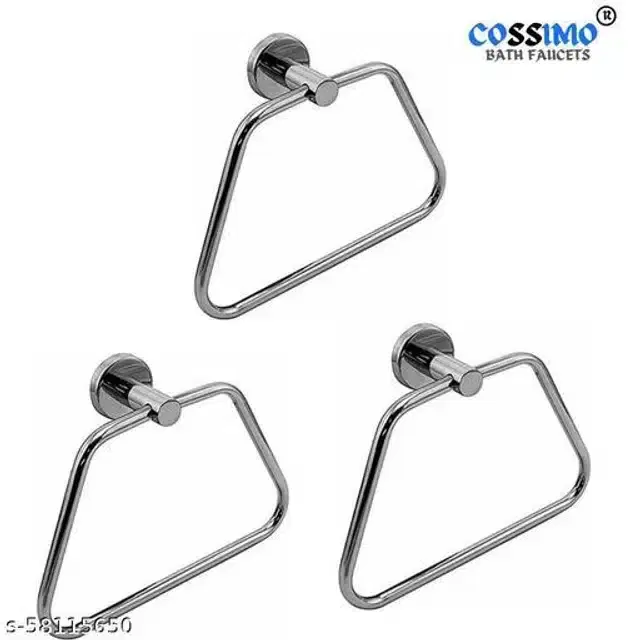 Bathroom Tap, Silver, Pack Of 3