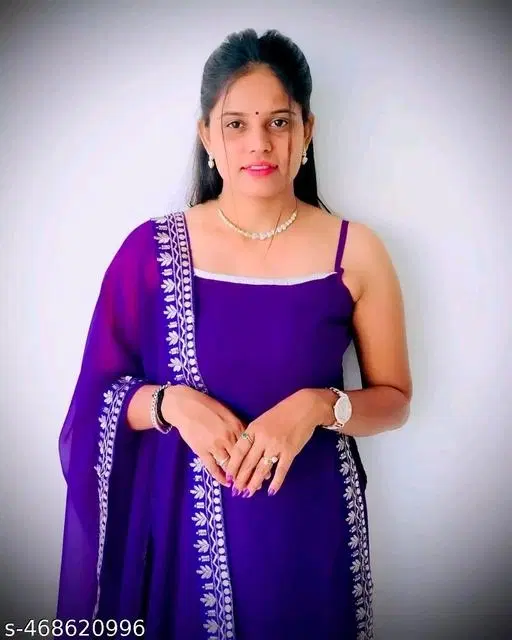 Kashvi Voguish Kurta Set for Women (Purple, XS)