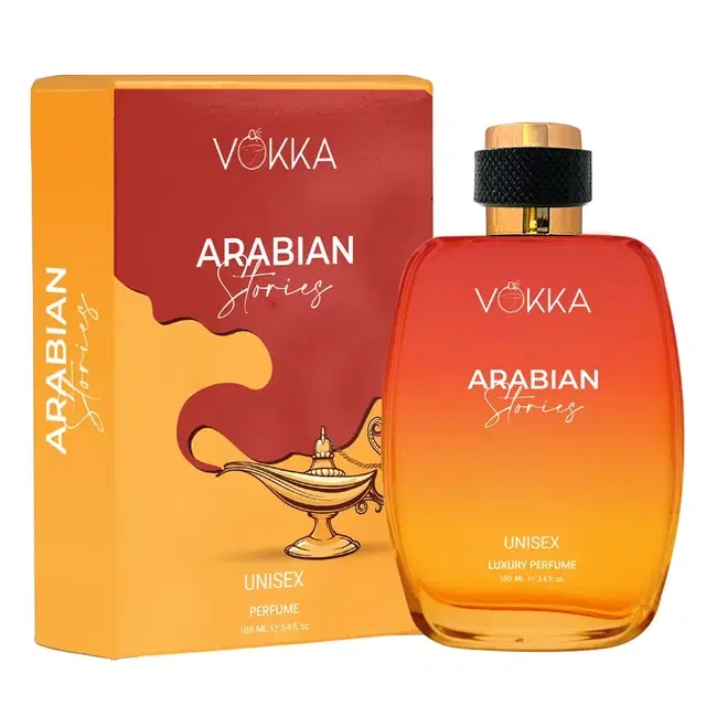 Vokka Arabian Stories Unisex Luxury Long Lasting Perfume 100 ml