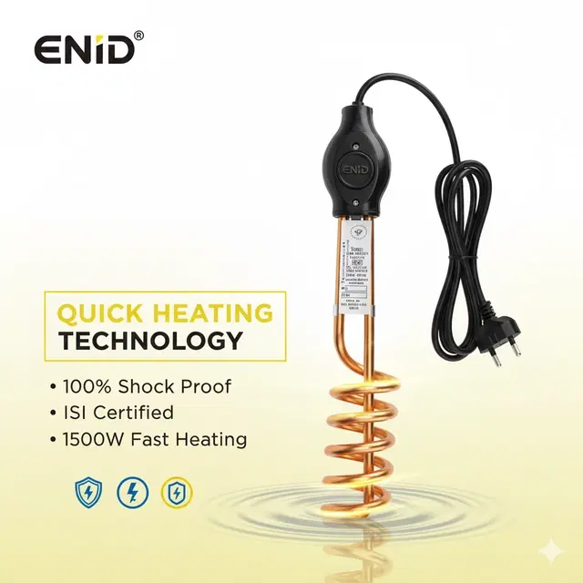 Copper Immersion Rod ,Multicolour, 1500 Watts