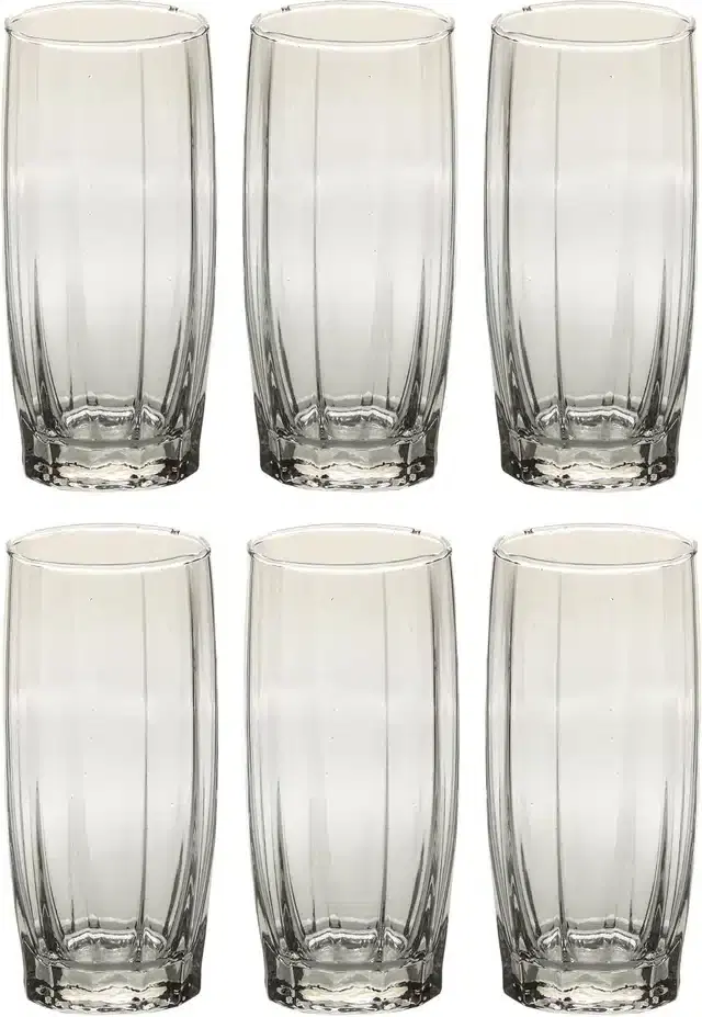 Liquor cum Cocktail Glasses, Transparent, 400 ml, Pack of 6