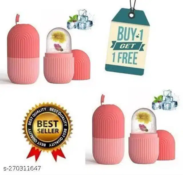 Face Rollers, Pink And Blue