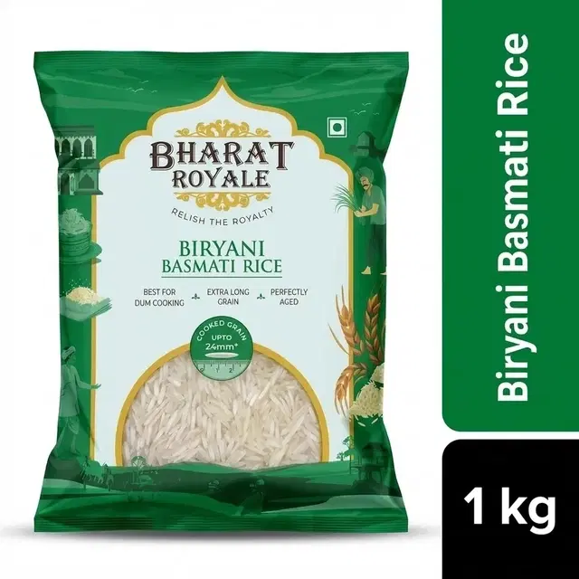 Bharat Royale Biryani Basmati Rice 1 kg