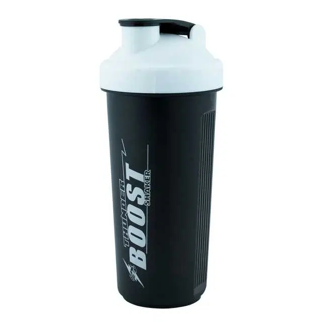 Trueware Thunder Boost Shaker With Photo Box & PP Blender, White, 750 ml, TB-17