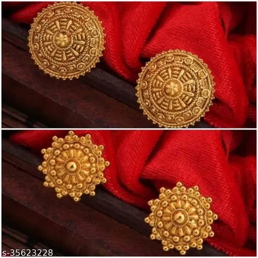 Shimmering Unique Earrings
