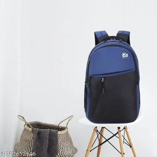 Nylon Backpack for Men & Women, Blue