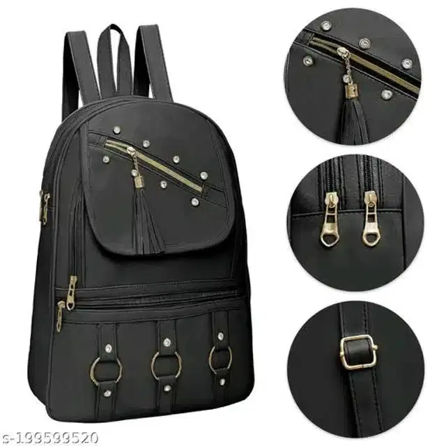 Backpacks for Women & Girls (Black)