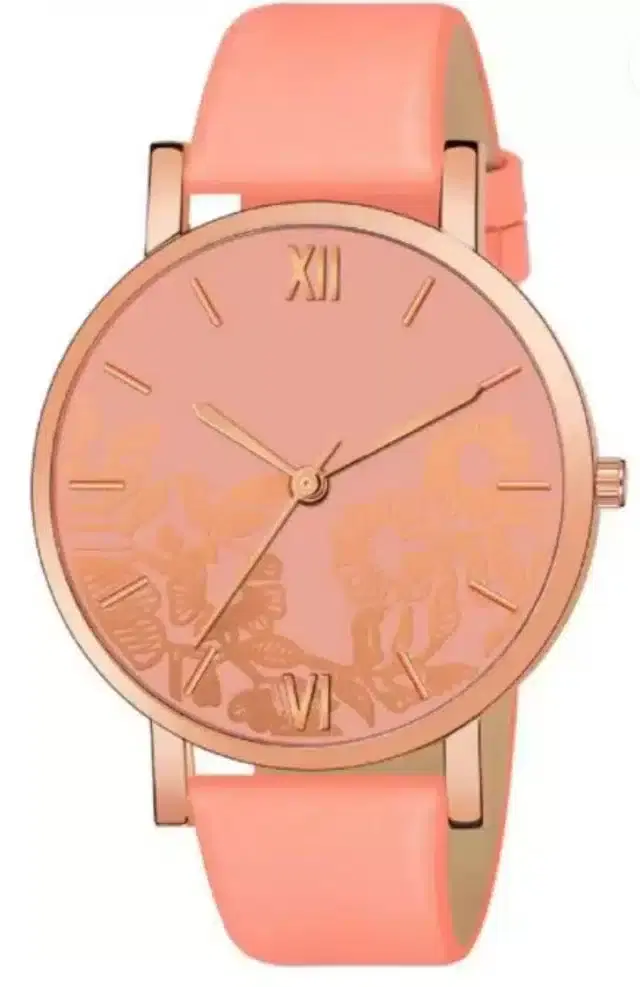 Analog Watch for Women (Orange)