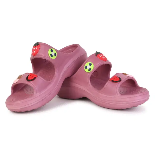 Sliders for Women (Pink, 5)