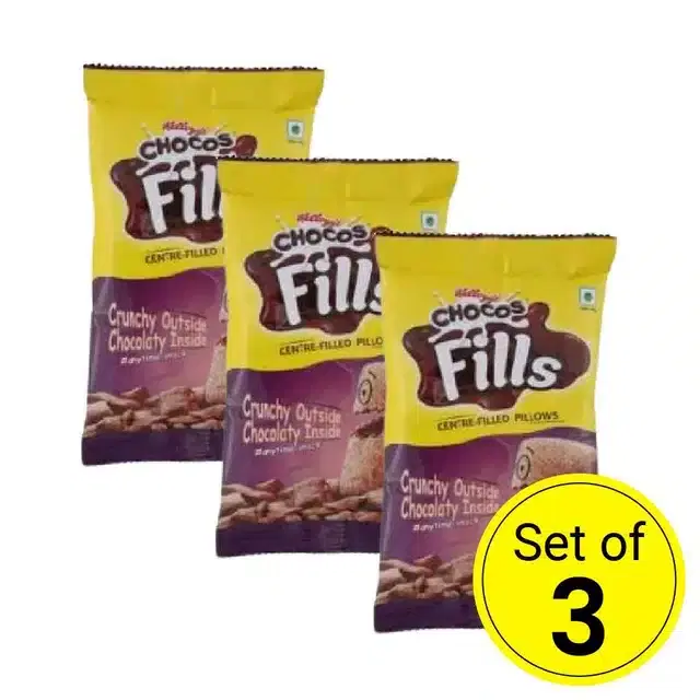 Kellogg's Choco Fills 16 g (Pack of 3)