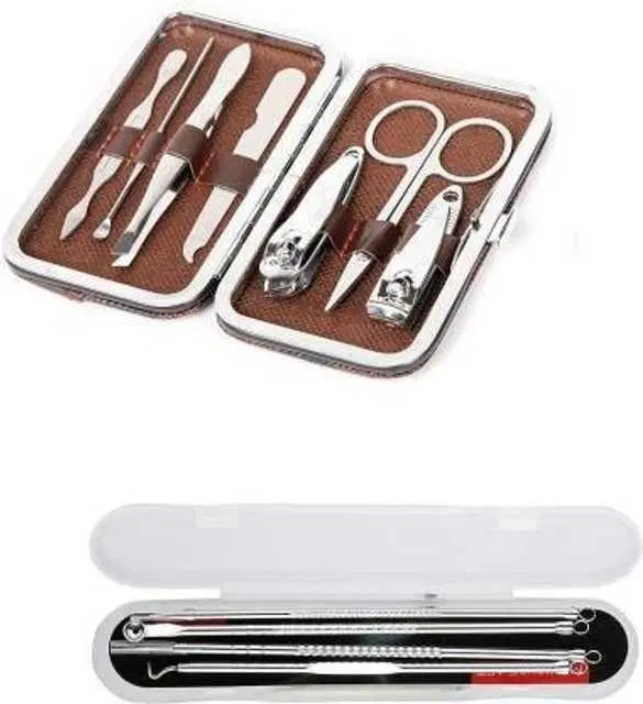 Manicure Kitwith Blackhead Remover, 2 Pcs, HKC-152