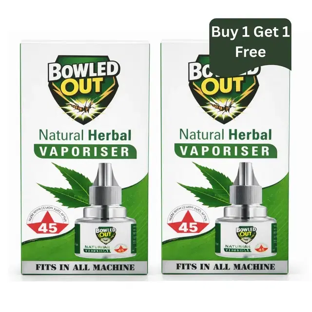 Bowled Out Herbal Liquid Vapourizer Refill 2X45 ml (Buy 1 Get 1 Free)