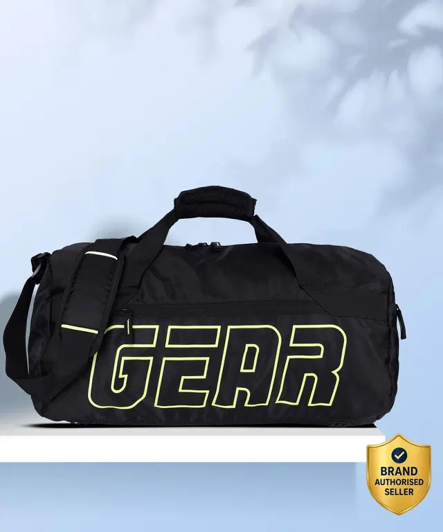 Gear Gear Boxy Duffle Black-fl.green