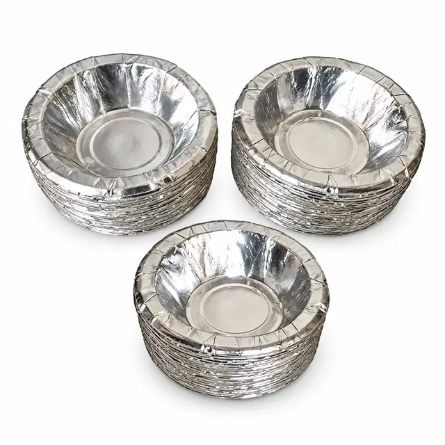 Paper Dona Silver 8"Pack Of 20 Pc