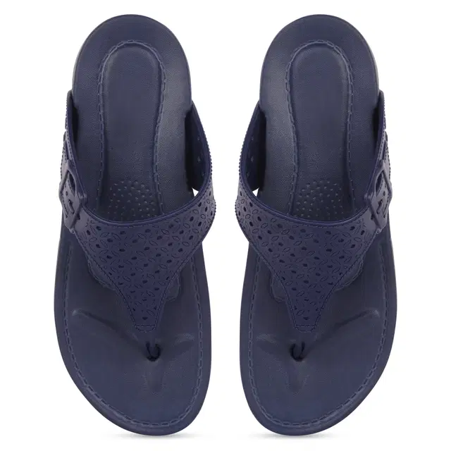 Flipflops for Women (Blue, 7)