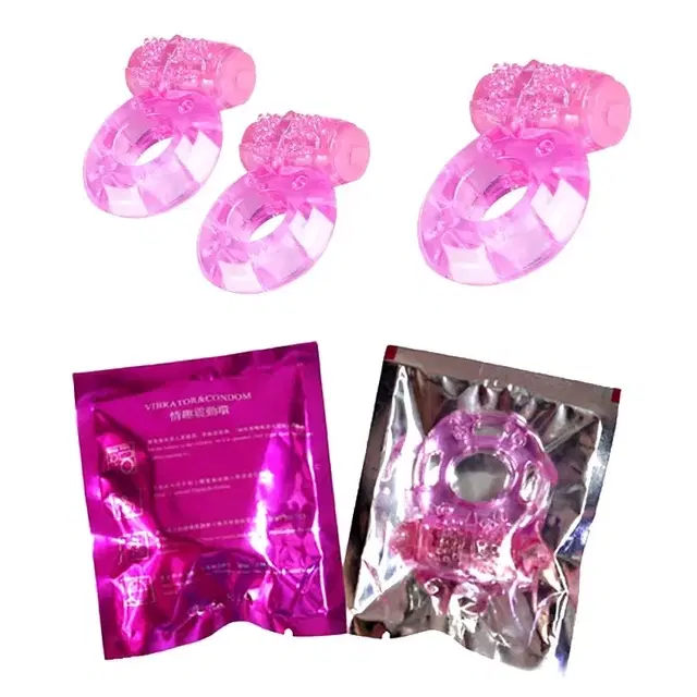 Penis Vibrator Ring for Men, Pink