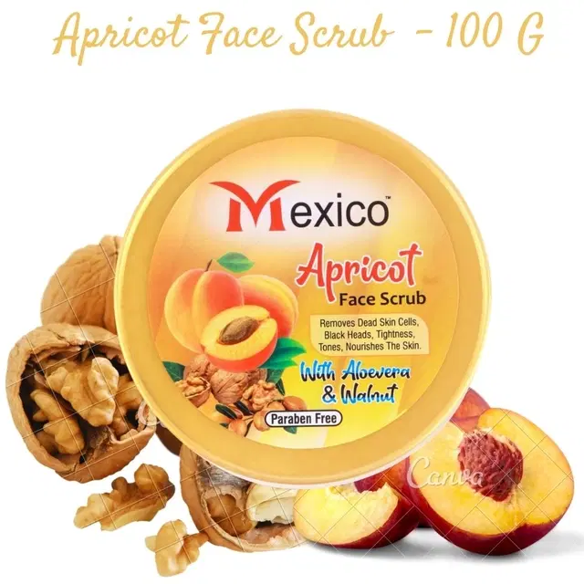 Maxico Herbs Apricot Scrub (100 g)