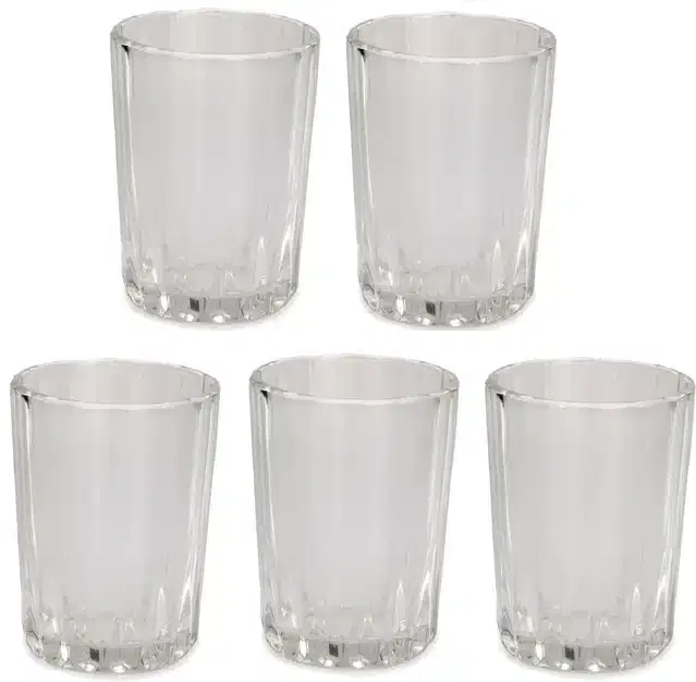 Liquor cum Cocktail Glasses, Transparent, 200 ml, Pack of 5