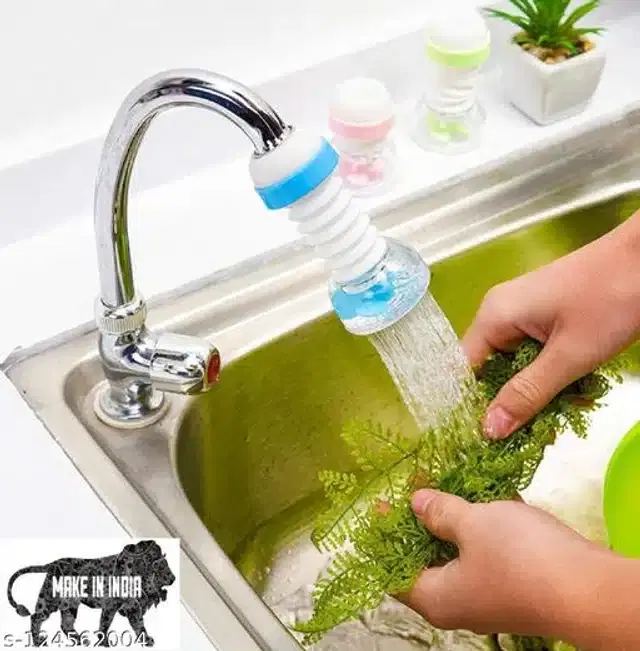 Expandable Head Nozzle Faucet, Multicolor