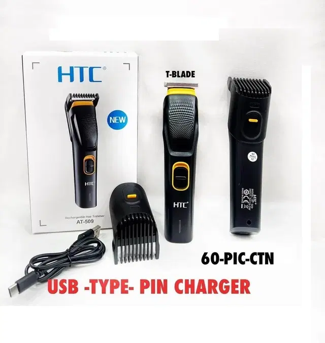 AT 509 Cordless Professional Hair Trimmer, Multicolor