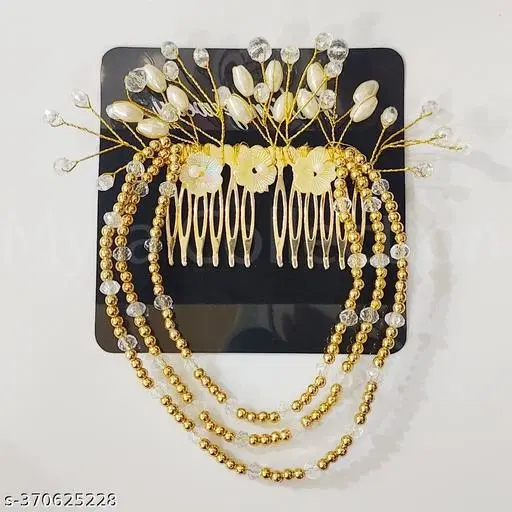 Hair Bun Extension for Women (Gold)