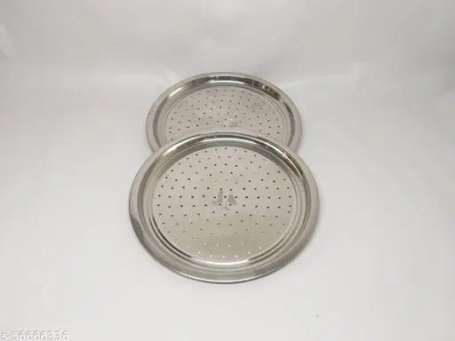 Stainless Steel Vessel Net Cover, Silver, Set of 2