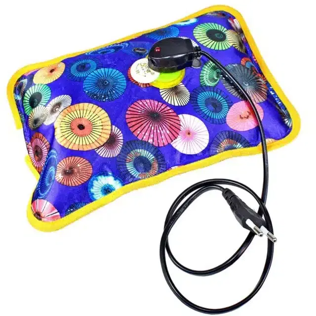 Electrical Gel Hot Water Bag For Pain Relief, Multicolor