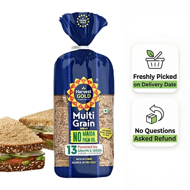 Harvest Gold Multigrain Bread, 450 g
