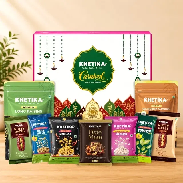 Gourmet Snacking Gift Box 336 g Khetika