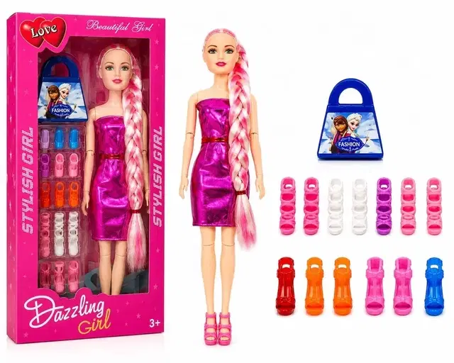 Girl Fashion Doll with Accessories