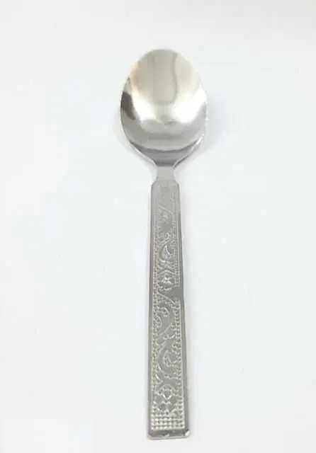 Abhi Stainless Steel Small Spoon, Set Of 12, Silver, AE-17