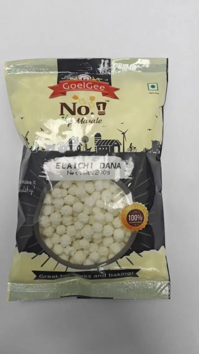 Goyal Gee No.1 Nakul Dana / Elaichi Dana 200 g