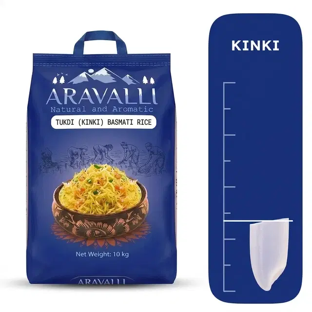 Kinki || Aravalli Tiny Rice (Broken Tukda) 10 Kg