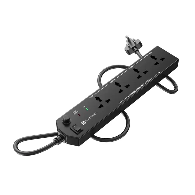 Portronics Power Plate 10 With 4 Power Sockets