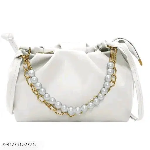 Crossbody Bags & Sling Bags for Women (White)